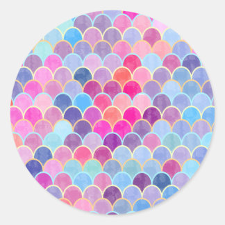 Adesivo Redondo Sereias