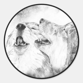 Adesivo Redondo Serenada nos Montes