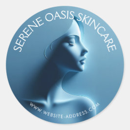 Adesivo Redondo Serene Beauty Skincare, Massagem, Spa