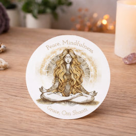 Adesivo Redondo Serenidade na Estilidade