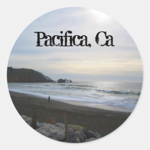 Adesivo Redondo Serenidade no decalque de Pacifica