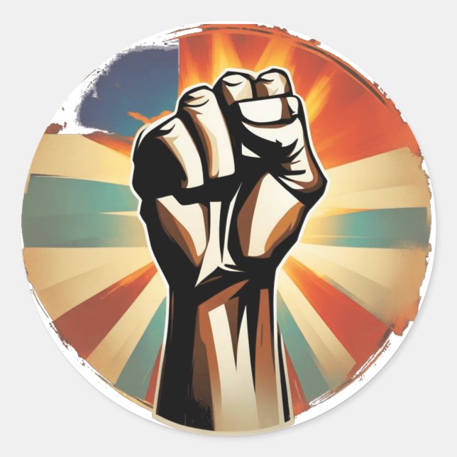 Adesivo Redondo SÉRIE DE PEIXES AUMENTADOS - crachá (Frente)