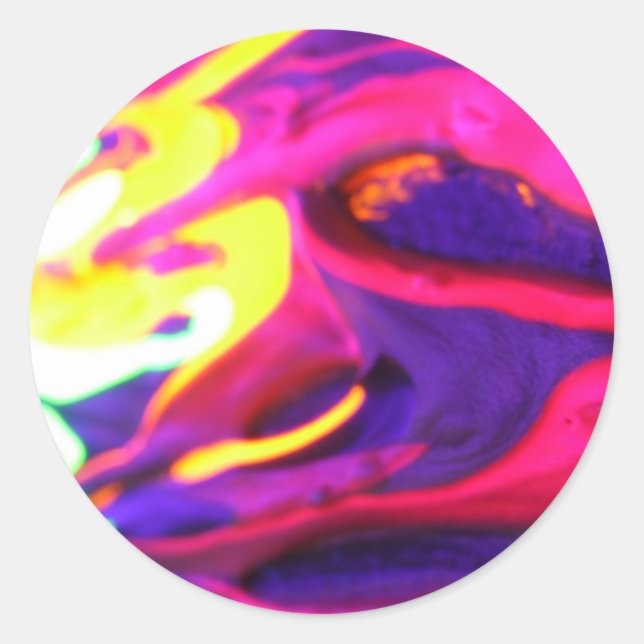 Adesivo Redondo Série "Phantasmagoria" TLuv.Design (Frente)