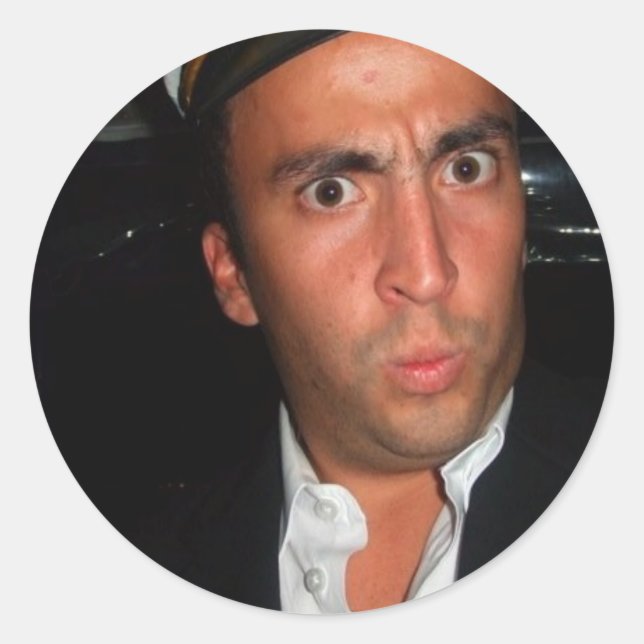 Adesivo Redondo Série Team Voss Sticker (Frente)