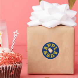 Adesivo Redondo Sessão de aplausos