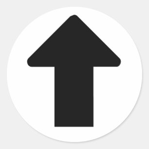 Adesivo Redondo Seta preta