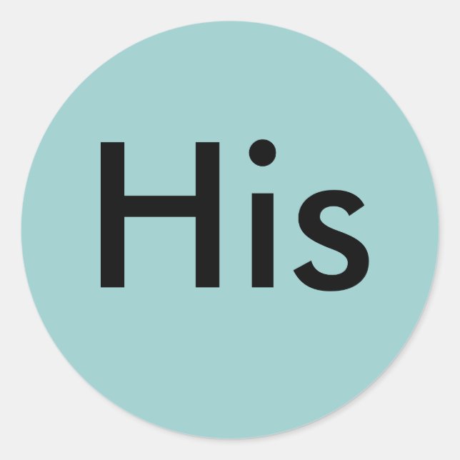 Adesivo Redondo Seu (Frente)