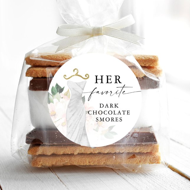 Adesivo Redondo Seu Casamento Favorito A Palavras Redondas Editáve (Criador carregado)