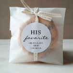 Adesivo Redondo Seu Casamento Favorito A Palavras Redondas Editáve<br><div class="desc">Adicione estas etiquetas personalizáveis aos seus favoritos. Crie os autocolantes circulares dele e dela. Avise todos os seus convidados de casamento sobre suas guloseimas favoritas.</div>