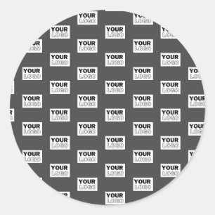 Adesivo Redondo Seu Design de imagem ou logotipo de empresa enviad