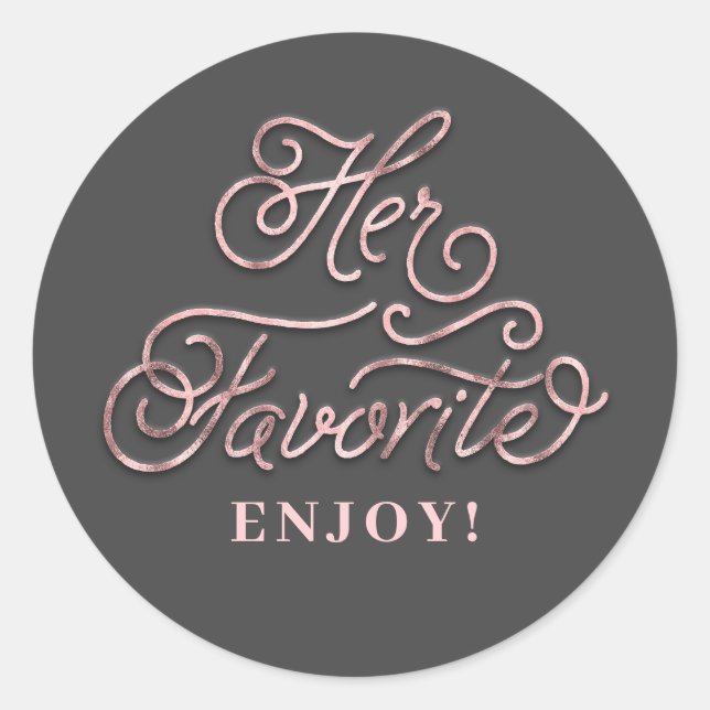 Adesivo Redondo Seu Favor De Casamento Favorito (Frente)