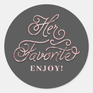 Adesivo Redondo Seu Favor De Casamento Favorito