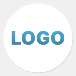 Adesivo Redondo Seu logotipo personalizado
