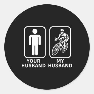 Adesivo Redondo Seu Marido Meu Dia de os pais Marido (2)
