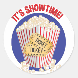 Adesivo Redondo Seu Showtime