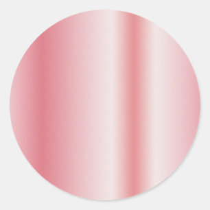 Adesivo Redondo Seu Texto Personalizado Monograma Nome Rose Gold E