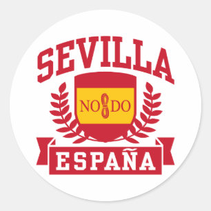 Adesivo Redondo Sevilha Espana