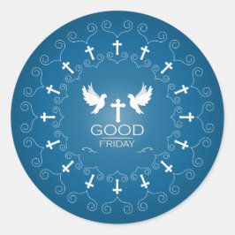 Adesivo Redondo Sexta-feira Santa