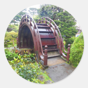 Adesivo Redondo SF Japonês Tea Garden Drs Bridge #3 Stickers
