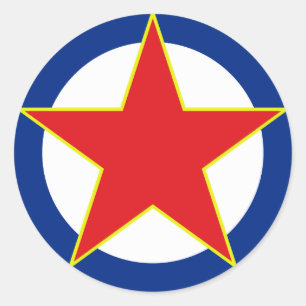 Adesivo Redondo SFRJ RV i PVO