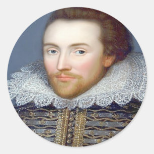 Adesivo Redondo Shakespeare