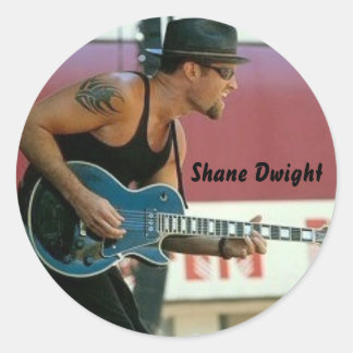 Adesivo Redondo Shane Dwight Stickers