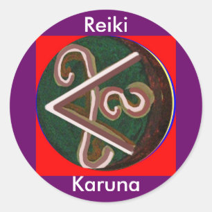 Adesivo Redondo Shanti = paz