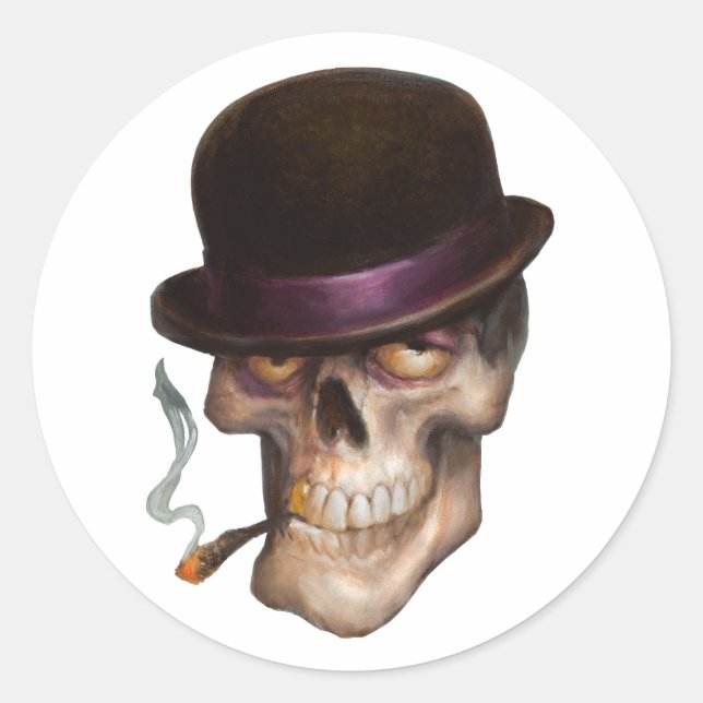 Adesivo Redondo Sharkey (Frente)