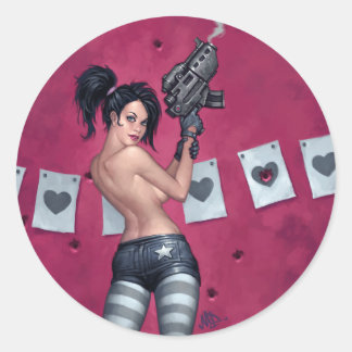 Adesivo Redondo Sharpshooter