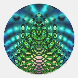 Adesivo Redondo shell Las Vegas