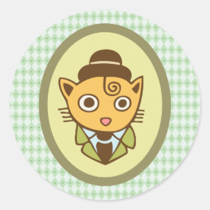 Adesivo Redondo Sherlock