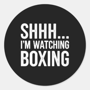 Adesivo Redondo Shhh... Estou assistindo engrenagem in a box para