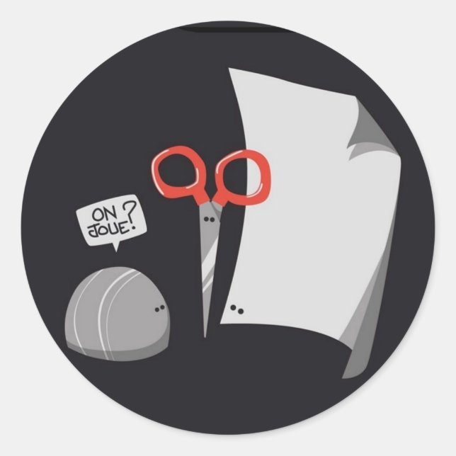 Adesivo Redondo Shifumi (Frente)