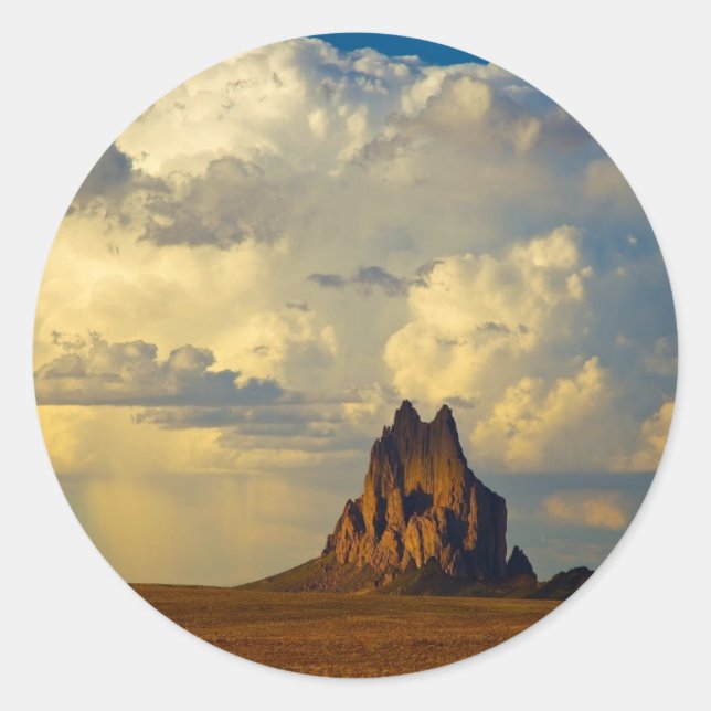 Adesivo Redondo Shiprock vs. Thunderhead (Frente)