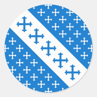 Adesivo Redondo Shire of Nahrun Kabirun Populace Badge Classic Rou