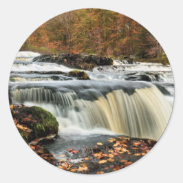 Adesivo Redondo Shohola cai no outono