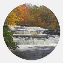 Adesivo Redondo Shohola cai no outono (2)