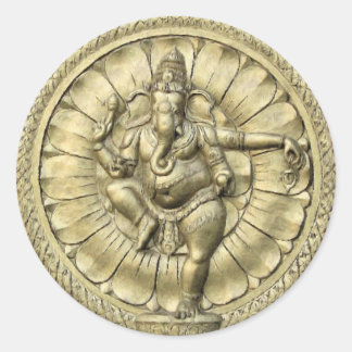 Adesivo Redondo Shree Ganesh