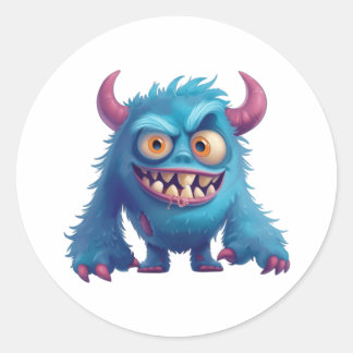 Adesivo Redondo Shrek, o esmagador