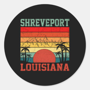 Adesivo Redondo Shreveport Louisiana