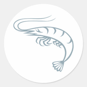Adesivo Redondo Shrimp vivo