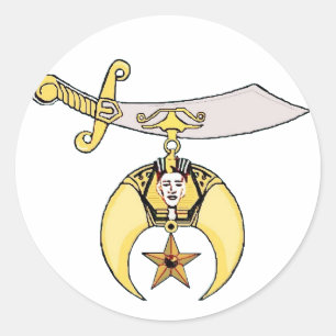 Adesivo Redondo shriner-1