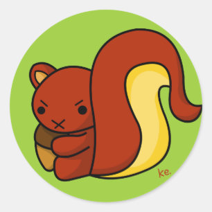 Adesivo Redondo Shuki Sticker