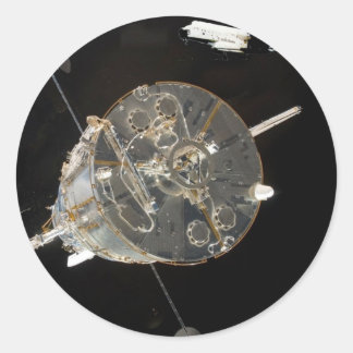 Adesivo Redondo Shuttle do Espaço SkyLab