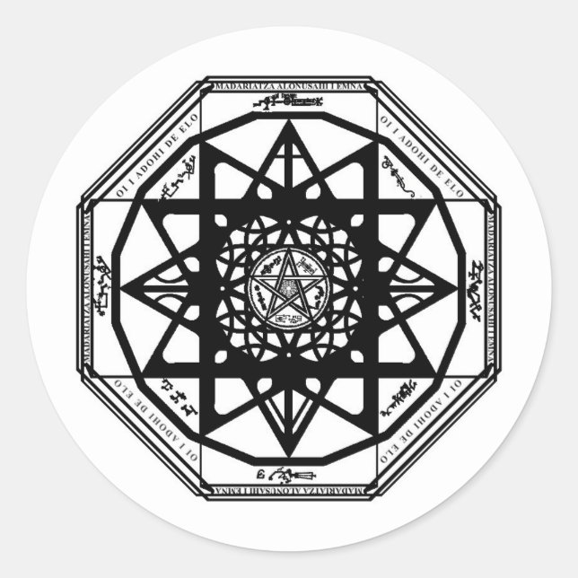 Adesivo Redondo Sigilo de proteção (Frente)