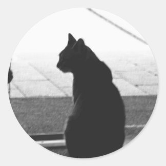 Adesivo Redondo Silhouette