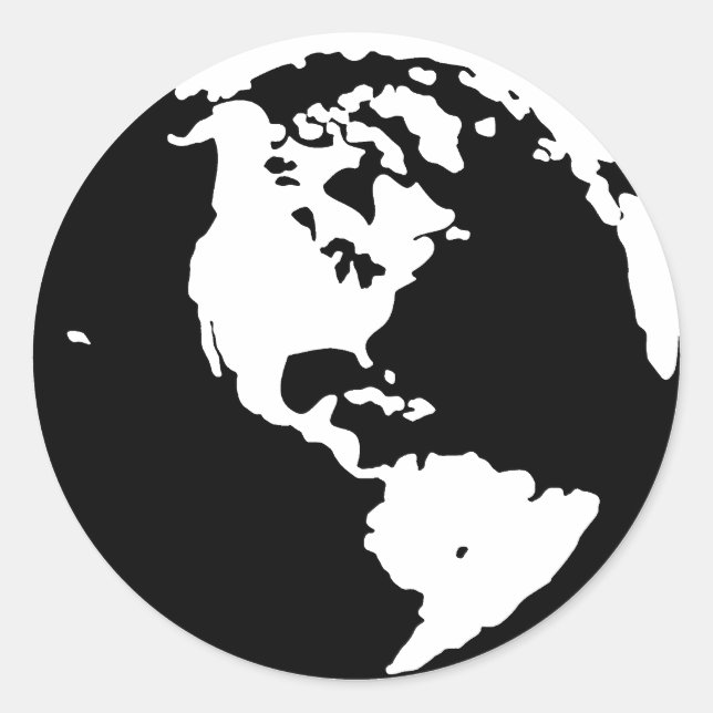 Adesivo Redondo Silhouette (Frente)
