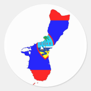 Adesivo Redondo silhueta da forma do mapa da bandeira de país de