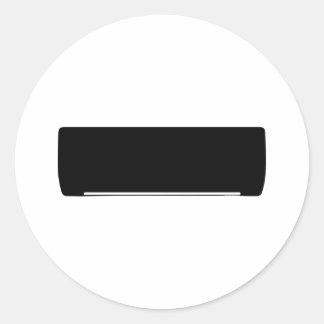 Adesivo Redondo Silhuóette CA