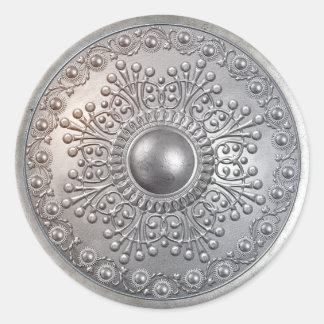 Adesivo Redondo Silver Shield 8